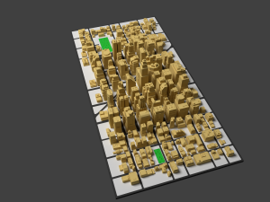 city 3D मॉडल