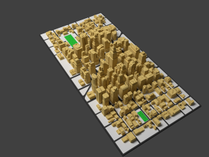 city 3D मॉडल