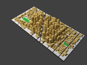 city 3D मॉडल