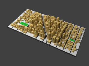 city 3D मॉडल