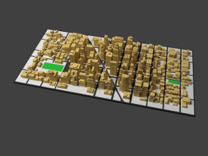 city 3D मॉडल