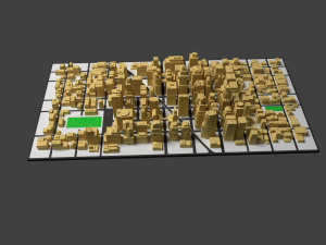 city 3D मॉडल