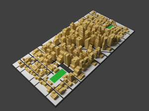 city 3D मॉडल