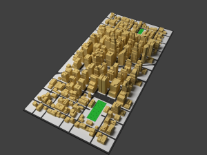 city 3D मॉडल