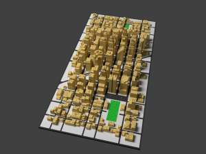 city 3D मॉडल