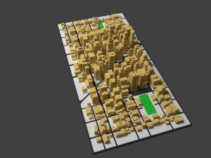 city 3D मॉडल