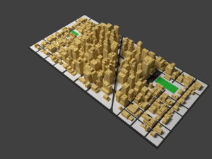 city 3D मॉडल