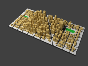 city 3D मॉडल