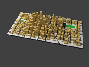 city 3D मॉडल