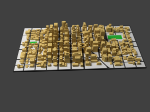 city 3D मॉडल