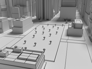 city 3D मॉडल