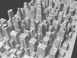 city 3D मॉडल