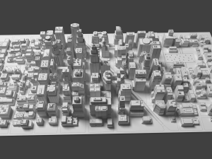 city 3D मॉडल