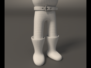 cartoon style character Modelo 3D