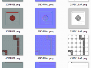 4k scifi texture pack CG テクスチャ