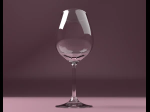 бокал для вина 3D Модель