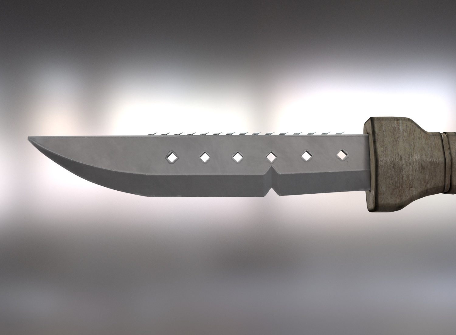 Combat knife from hell rust фото 5