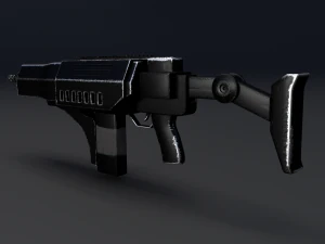 assault rifle 3D Model