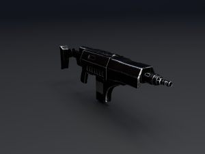 assault rifle Modèle 3D