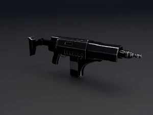 assault rifle 3D Model
