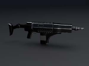 assault rifle Modèle 3D