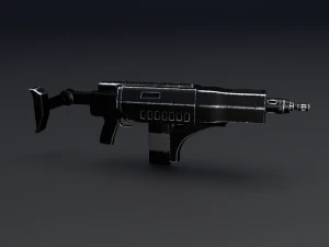 assault rifle 3D Model