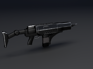 assault rifle Modèle 3D