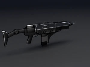 assault rifle 3D Model