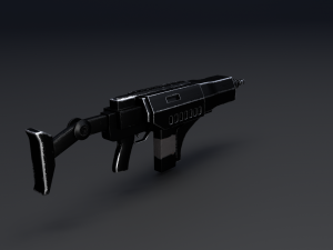 assault rifle Modèle 3D