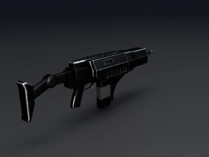 assault rifle 3D Model