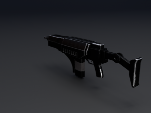 assault rifle Modèle 3D