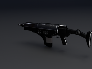 assault rifle Modèle 3D