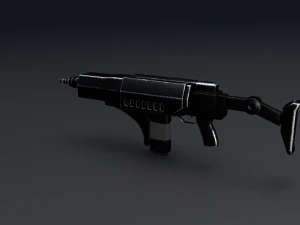 assault rifle 3D Model