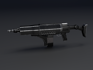assault rifle Modèle 3D