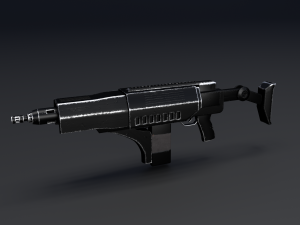 assault rifle Modèle 3D