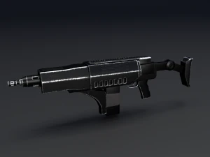 assault rifle 3D Model