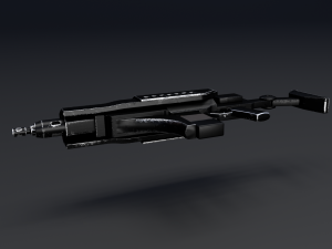 assault rifle Modèle 3D