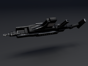 assault rifle Modèle 3D