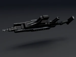 assault rifle 3D Model