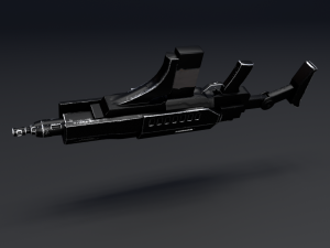 assault rifle Modèle 3D