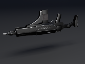 assault rifle Modèle 3D
