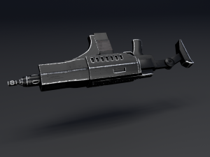 assault rifle Modèle 3D