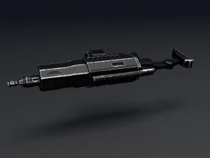 assault rifle 3D Model