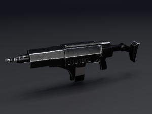 assault rifle Modèle 3D