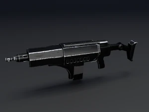 assault rifle 3D Model