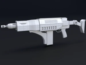 assault rifle 3D Model