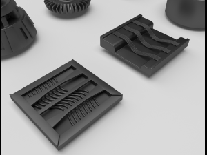 technical parts collection Model 3D