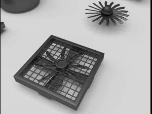 technical parts collection 3D Model