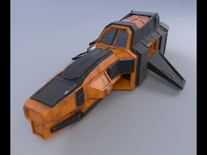spaceship 3D Model
