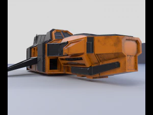 spaceship 3D Model
